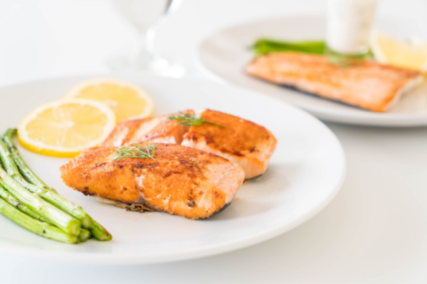 30 Simple and Healthy Air Fryer Salmon Recipes | If you're looking for quick and easy recipes to support your clean eating and weight loss goals, these air fryer meals are where it's at! Salmon is an anti-inflammatory food that offers so many healthy benefits - it's rich in omega-3 fatty acids and B vitamins, high in protein, and a good source of potassium. Whether you're cooking it fresh or from frozen, we've curated tons of easy recipes that are crispy AND healthy!