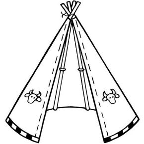 Learn to build an authentic Native American home in the Build a Tepee activity.