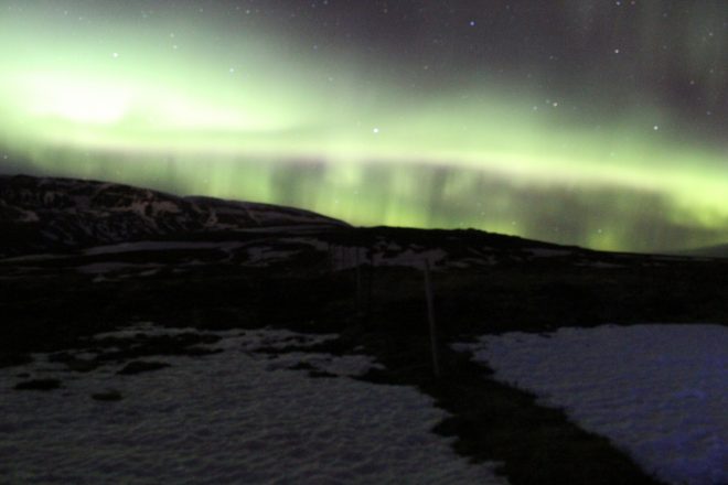 Northern Lights in Iceland - photo credit Laura Harris for Wanderful