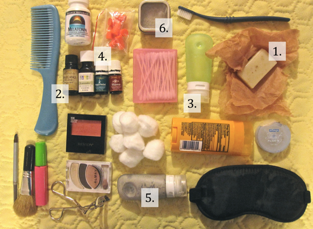 DIY Travel packing list 