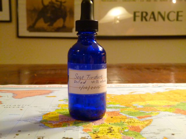 homemade winter travel tincture