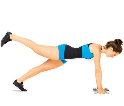 get a leg up plank